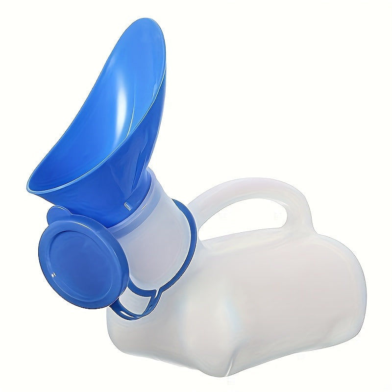 Inodoro Portátil para Hombres y Mujeres - Urinario Espacioso Antifugas con Diseño de Asa Fácil, Baño de Plástico Duradero para Coche, Autocaravana, Camping y Actividades al Aire Libre
