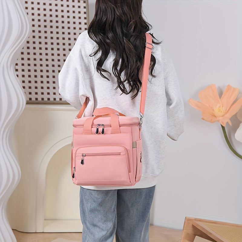 New stylish, high-capacity, multi-functional lunch bag for outdoor camping and kitchen use, Non-food contact