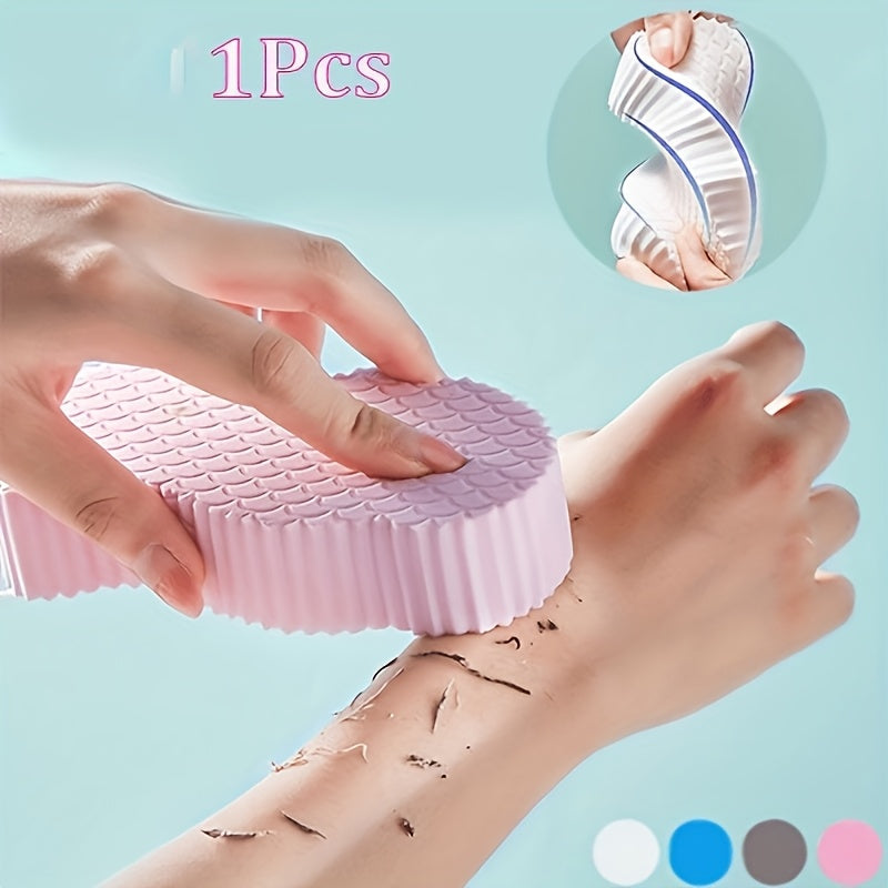 Esponja exfoliante ultra suave para baño - Eliminación suave de piel muerta y limpieza con masaje, piel suave para ducha y baño, material de melamina, esponja para baño | Esponja de textura suave | Esponja de melamina