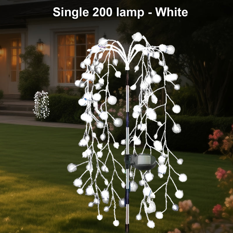Linterna de Suelo con Energía Solar - Luces LED Cálidas para Jardín Exterior con Sensor de Movimiento, Diseño Duradero en Plástico para Fiestas, Decoración de Patio y Jardín, Iluminación Festiva, Estética Navideña, Resistente al Clima, Compradores de Vac