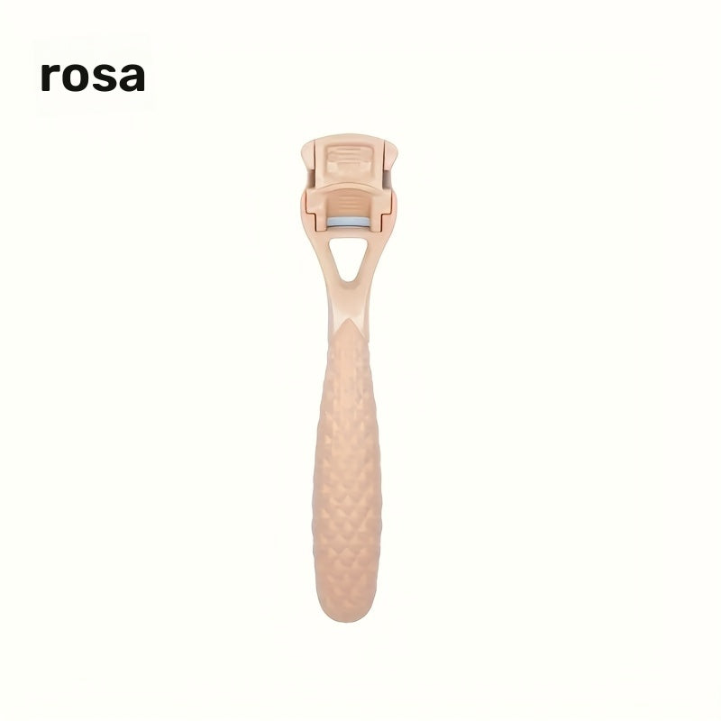 1pc EasyCare Raspador de pies de plástico para eliminar la piel muerta y los callos, Planificador manual de la suela del talón para pedicura, Herramienta de belleza para el cuidado personal sin perfume no eléctrico, No se requiere adaptador