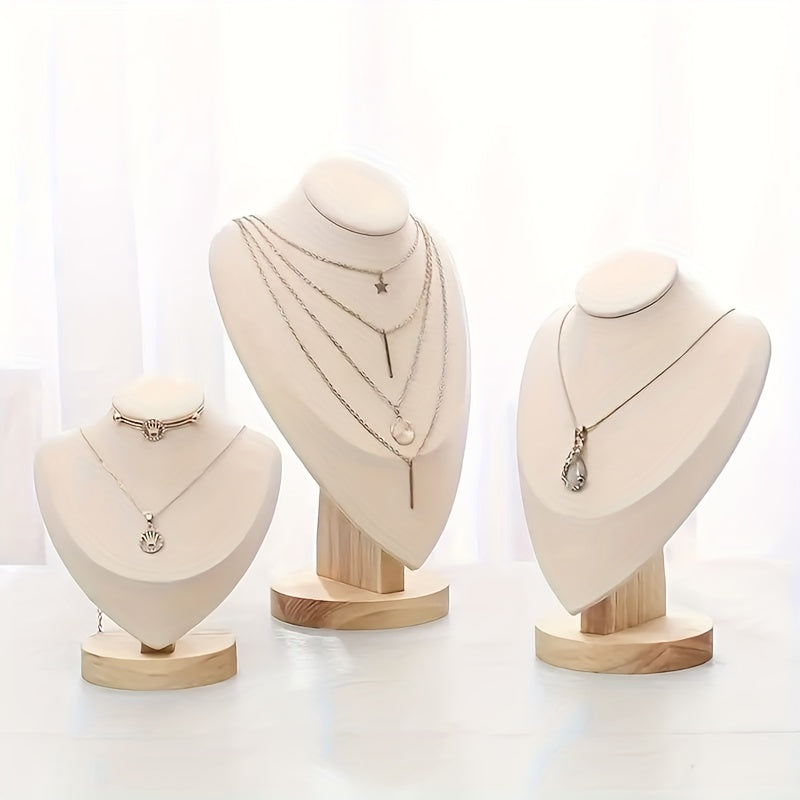 1 pza. con estilo soporte para collares de retratos - Expositor de joyas con estilo para tocador y escaparate - Perfecto para organizar y exhibir sus preciosas torres de joyas colgantes