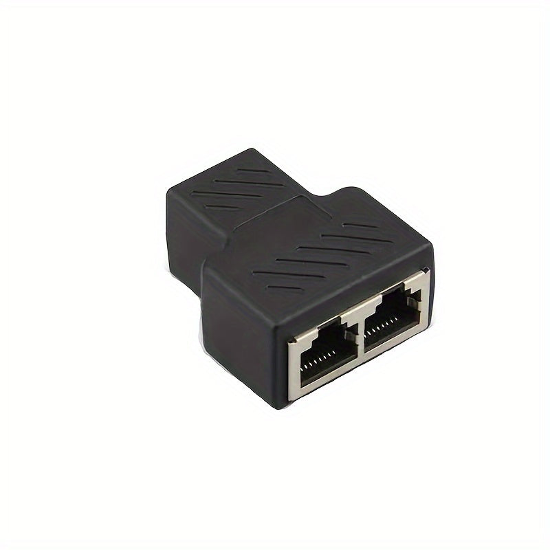1 Unidad, Divisor Ethernet, Adaptador De Acoplador Divisor Ethernet De 1 A 2, Cable Ethernet Y Divisor De Internet LAN