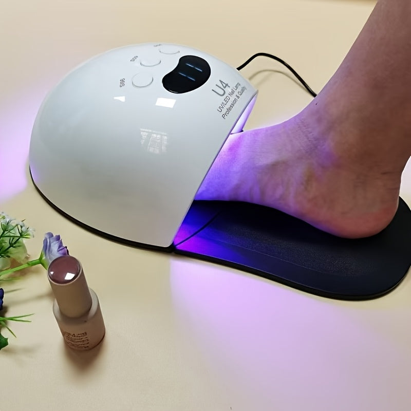 Lámpara de gel de uñas adecuada para esmalte de gel, secador de uñas de baja presión, luz LED de uñas rápida, portátil, sin olor, regalo para el hogar, manicura y pedicura para mujeres.