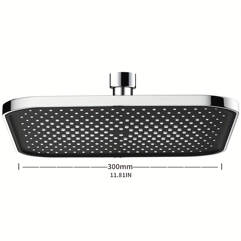 1 Pieza, Cabezal De Ducha De Alta Presión, Cabezal De Ducha Superior, Rociador De Ducha Grande, Cabezal De Ducha De Presión Única, Cabezal De Ducha De Loto Para Baño En Casa, Accesorios De Baño
