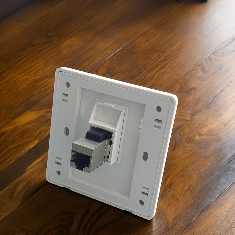 5 piezas de adaptadores de red Ethernet Cat.6 RJ45 con carcasa metálica - Tecnología Powerline, compatible con Alexa, no requiere baterías para conexión a Internet cableada en el hogar/escritorio, conexión de red, acabado metálico elegante, carcasa metál