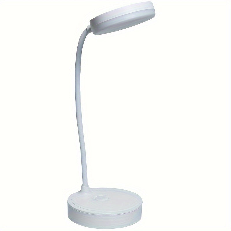 Linterna de Escritorio LED Moderna con Alimentación USB y Protección para los Ojos - 3 Niveles de Brillo Ajustables, Control Táctil, Eficiente en Energía, Perfecta para Leer y Estudiar