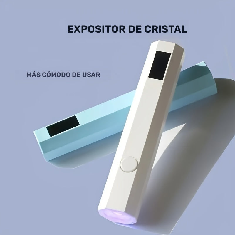 Secador de Uñas LED USB Compacto - Curado Rápido de Esmalte en Gel, Herramienta de Manicura Portátil y Eficiente en Energía para Uso en Casa y Salón