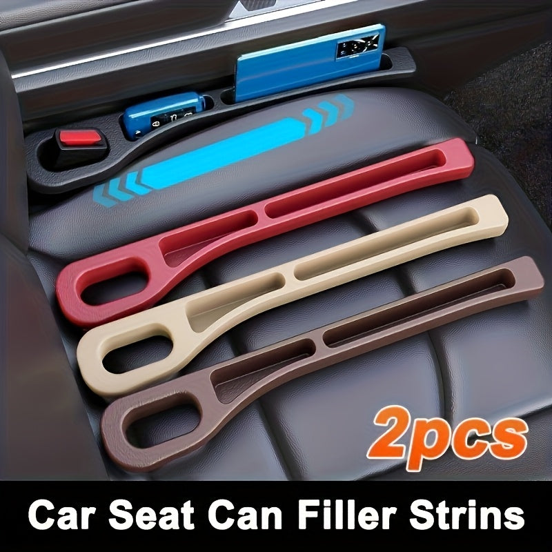 2 piezas de bandejas organizadoras de asientos de coche - Almacenamiento de llaves y teléfonos de doble cara, material de PC duradero y a prueba de fugas, diseño que ahorra espacio que se adapta a los huecos de los asientos, se adapta a la mayoría de los