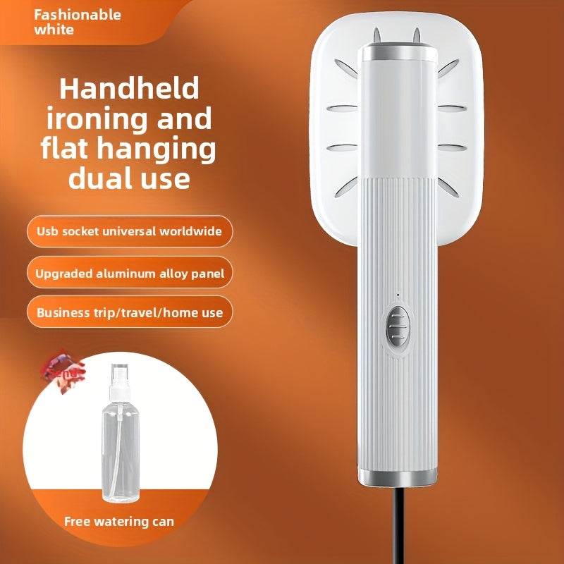 1pc Plancha USB mini colgante, máquina de planchar compacta y portátil, ideal para hogar, viajes al aire libre y residencias estudiantiles