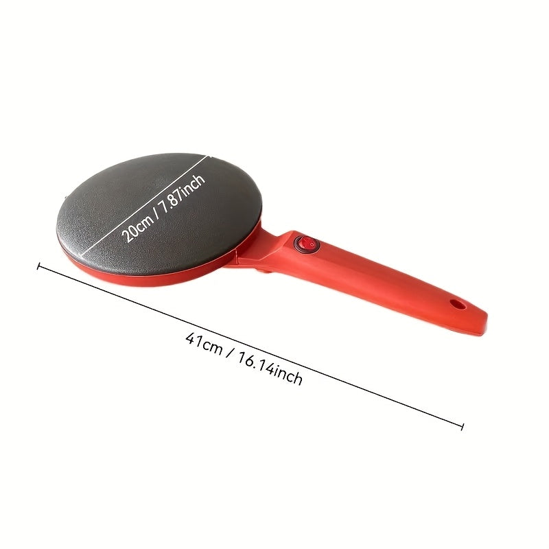 Sartén de hornear antiadherente estándar de EE. UU. 110V, fabricante de panqueques de cocción lateral, máquina de spring rolls, olla de panqueques para el hogar, molde de pastel eléctrico, sin recubrimiento, fácil de limpiar, adecuado para la cocina fami