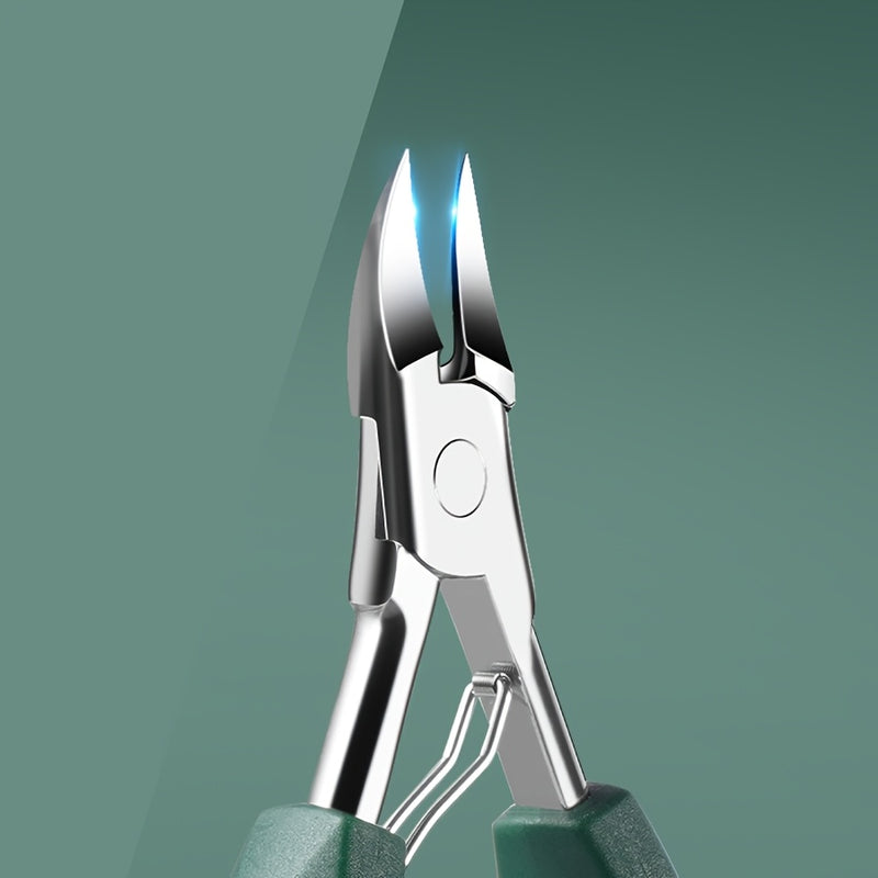 Juego de cuidado de pies de acero inoxidable de 5 piezas con cortauñas, limpiador de uñas de los pies, raspador de pies y lima para pies - Ideal para eliminar piel dura y callos, esenciales para el cuidado de las uñas | Herramientas de acero inoxidable |