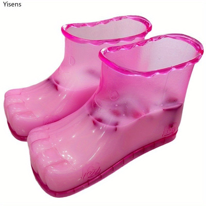 Baño de pies portátil, zapatillas de plástico para hombres y mujeres, adecuadas para uso en casa en el baño, lavabo de pies ahorrador de agua.