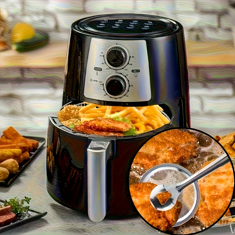 Pinzas para freír, cucharas escurridoras de alimentos, espátulas de acero inoxidable para cocina, pinzas con filtro, utensilios resistentes al calor para saltear