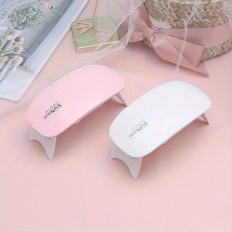 Secador de Uñas Plegable - Secado Rápido con Alimentación USB, Sin Baterías Necesarias, Diseño Portátil y Compacto para Salón y Hogar - Secador de Uñas y Cutículas Rápido, Inodoro y Seguro, Construcción en Plástico Duradero, Equipo de Belleza Elegante, A
