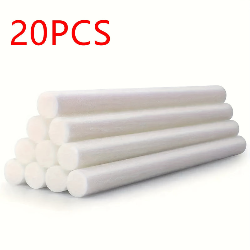 10/20/30 Piezas, Paquete, Filtro De Humidificador De Repuesto, Alta Absorción Y Elasticidad Algodón PC Para Aromaterapia Y Producción De Niebla