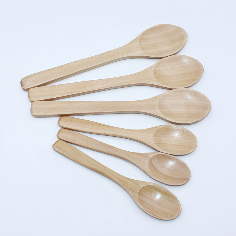 Utiliza esta cuchara de madera maciza hecha a mano que es reutilizable y fácil de limpiar para mezclar en casa, como espátula para postres, pala para miel o pala para helado