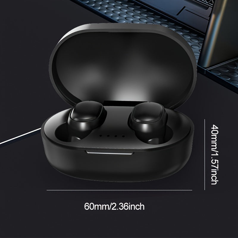 Auricular inalámbrico estéreo con cancelación de ruido, auriculares inalámbricos en el oído, auriculares inalámbricos táctiles, estuche de carga de auriculares inalámbricos, control de reproductor de música y auriculares electrónicos