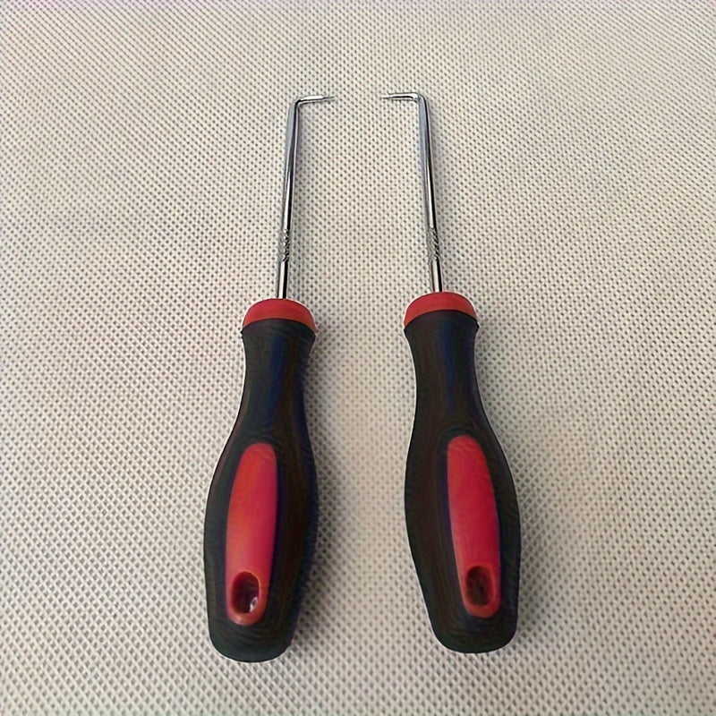 Conjunto de 2 piezas de ganchos especiales para lavadoras de pulsador, extractores de chasis, herramientas de desmontaje de limpieza y reparación de electrodomésticos, artefactos de destornillador
