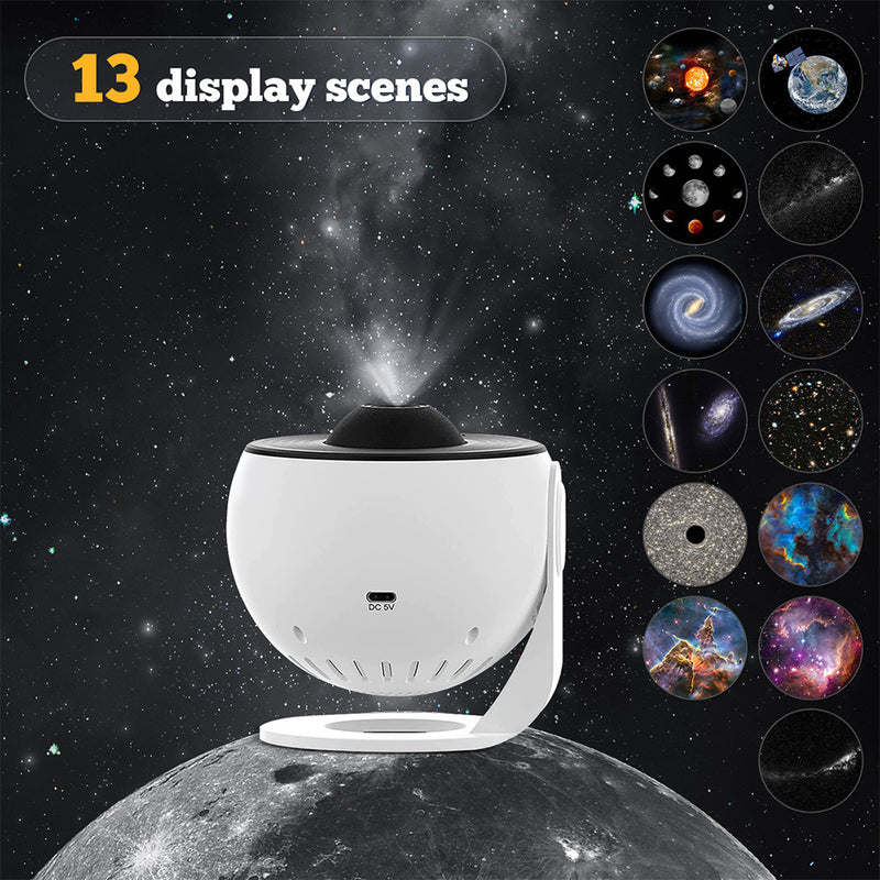 Lámpara proyector de globo terráqueo 13 en 1