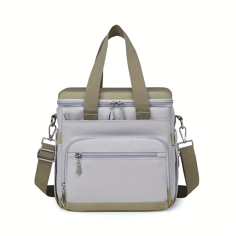 New stylish, high-capacity, multi-functional lunch bag for outdoor camping and kitchen use, Non-food contact