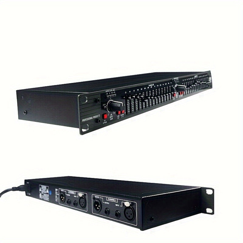 EQ215 Ecualizador De Audio Profesional Ecualizador Gráfico Estéreo