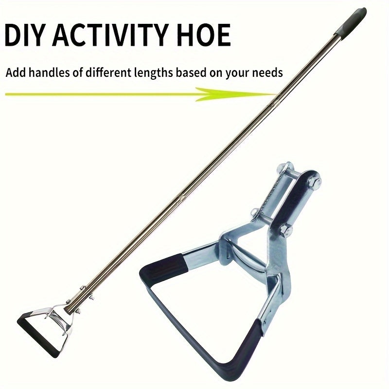 Reemplazo de Cabeza de Azada Hula Metálica Resistente - Pieza de Repuesto para Deshierbadores, Cultivadoras y Azadas de Jardín - Eliminación Eficiente de Malezas, Compatible con la Mayoría de Herramientas de Jardinería - Ideal para Hogar y Profesionalism