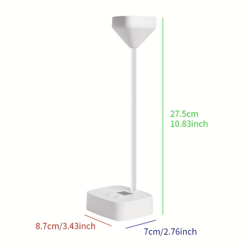 LED Portátil Recargable, Lámpara LED con Botón de Activación, Curado en 30 Segundos para Aplicaciones Rápidas de Uñas de Gel