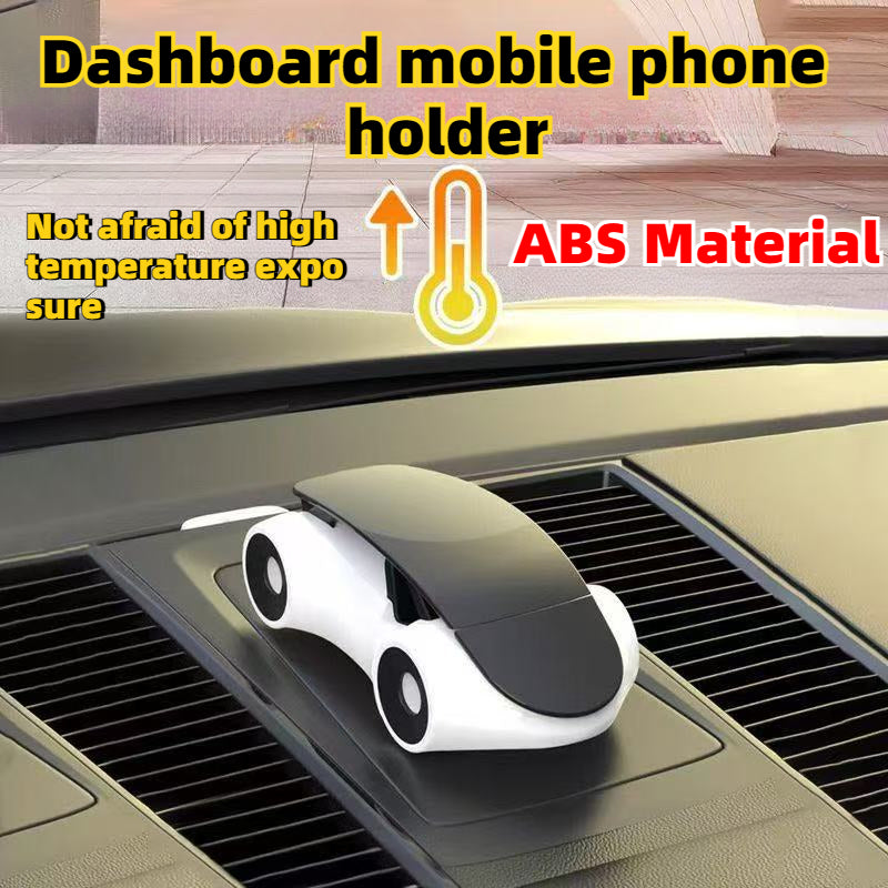 Soporte para teléfono móvil de modelo de coche deportivo giratorio, a prueba de agua y sol, compatible con todos los teléfonos inteligentes.
