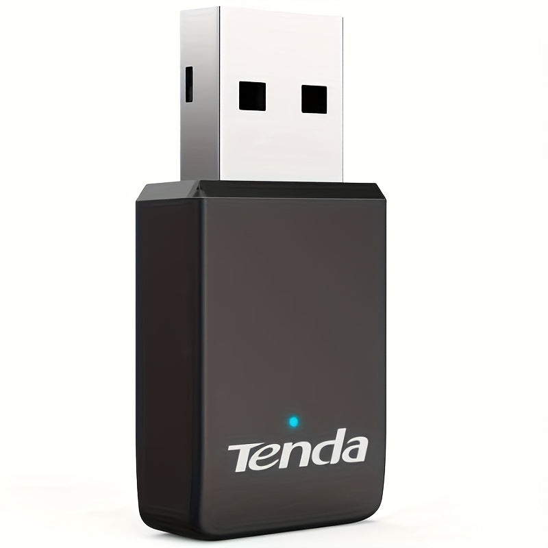 Adaptador inalámbrico Tenda U9 AC650Mbps, doble banda, autoinstalación, USB, 802.11ac, Ethernet, receptor inalámbrico ZZM TRADING