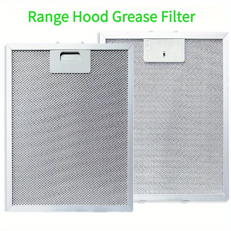 2 Piezas SB08087294 Filtro de Campana Extractora Compatible con Broan RM523004, RM533004, RM51000 - Malla de Aluminio de 5 Capas Resistente, Instalación Fácil Clip-On, Compatibles con Campanas Broan y Similares (2 Unidades), Purificación de Aire para Coc