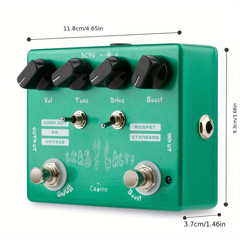 Pedal de Efecto para Guitarra Caline CP-20 Crazy Cacti Overdrive