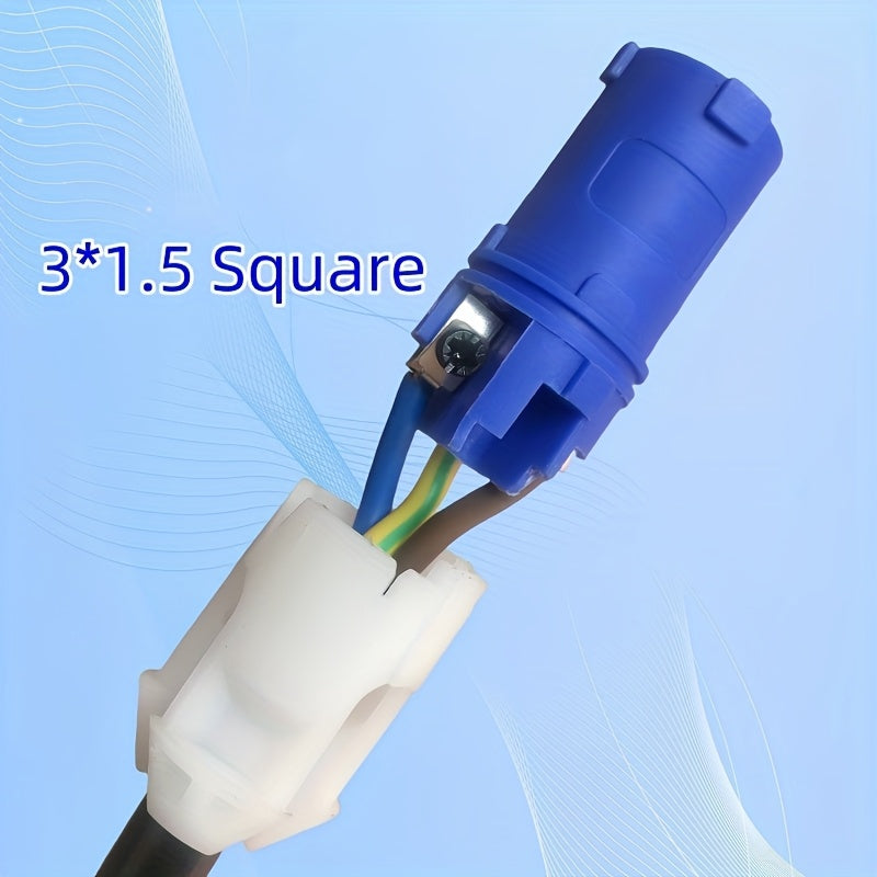3*1.5 Cuadrado 49.99cm/99.97cm/199.95cm/299.92cm/5.0metros Conexión de Aviación de Iluminación de Escenario Cable de Extensión de Alimentación Luces de Haz Audio Pantalla LED Cables de Conexión de Audio