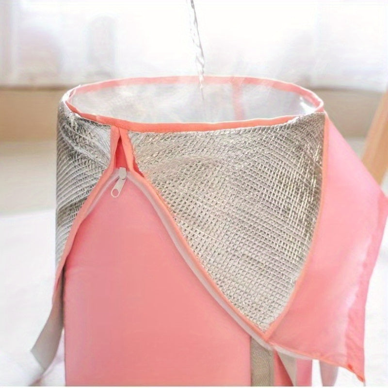 1 pieza, baño de pies portátil plegable para el hogar, bolsa de spa de pies, lavabo de exteriores, adecuado para la relajación, la pesca, el camping y el spa familiar - No requiere energía, spa de pies de viaje | Baño de pies aislado