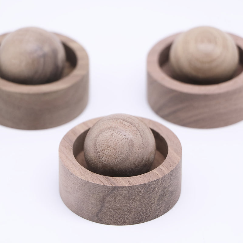 1 Difusor de Aroma de Madera de Nuez, Dispersor de Aroma de Madera Sin Fragancia para Hogar y Coche, Decoración Elegante de Vacaciones para Navidad, Halloween, Pascua, Janucá, Acción de Gracias