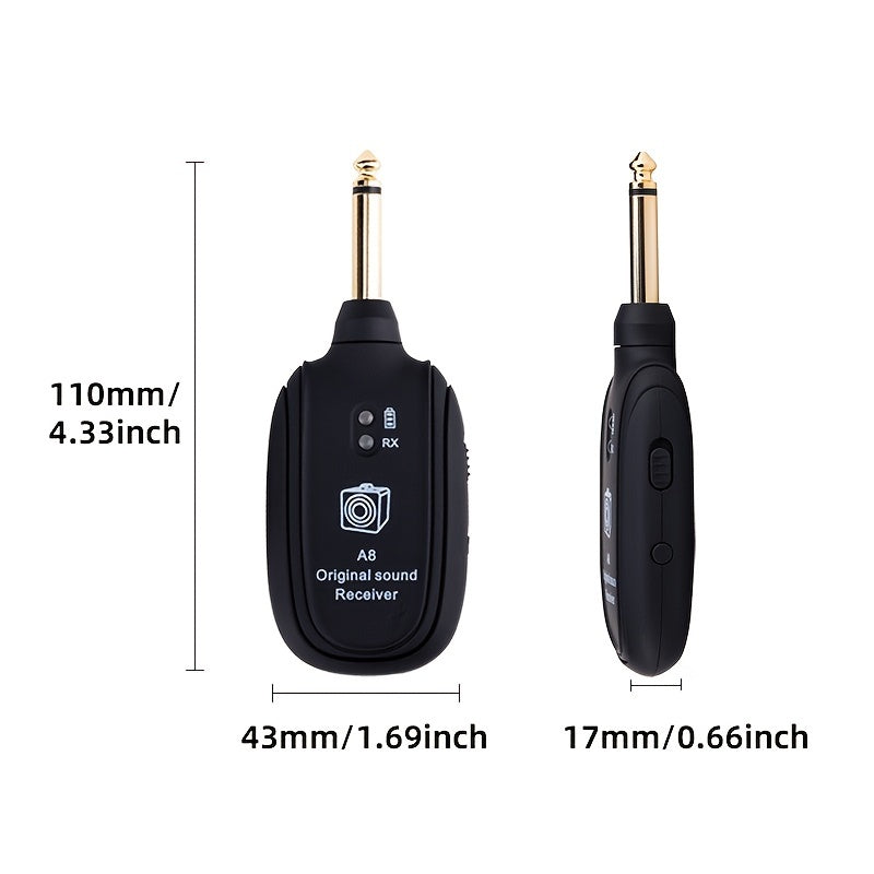 Receptor Inalámbrico De Guitarra, Sistema De Transmisión Inalámbrico De Guitarra, Transceptor Inalámbrico De Guitarra Eléctrica
