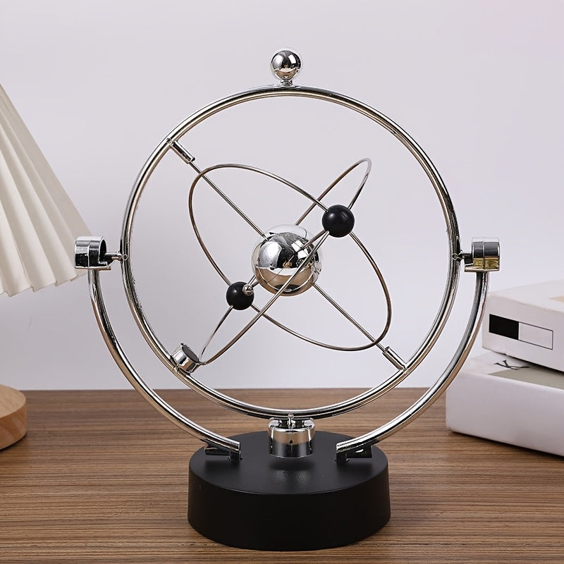 Péndulo de Newton, decoración artesanal para el hogar u oficina, adorno de escritorio de movimiento perpetuo