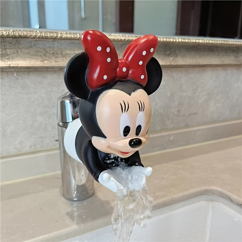 Extensor de grifo Minnie y Mickey, 1 pieza, accesorio de baño y cocina, decoración infantil, fácil de instalar sin necesidad de energía