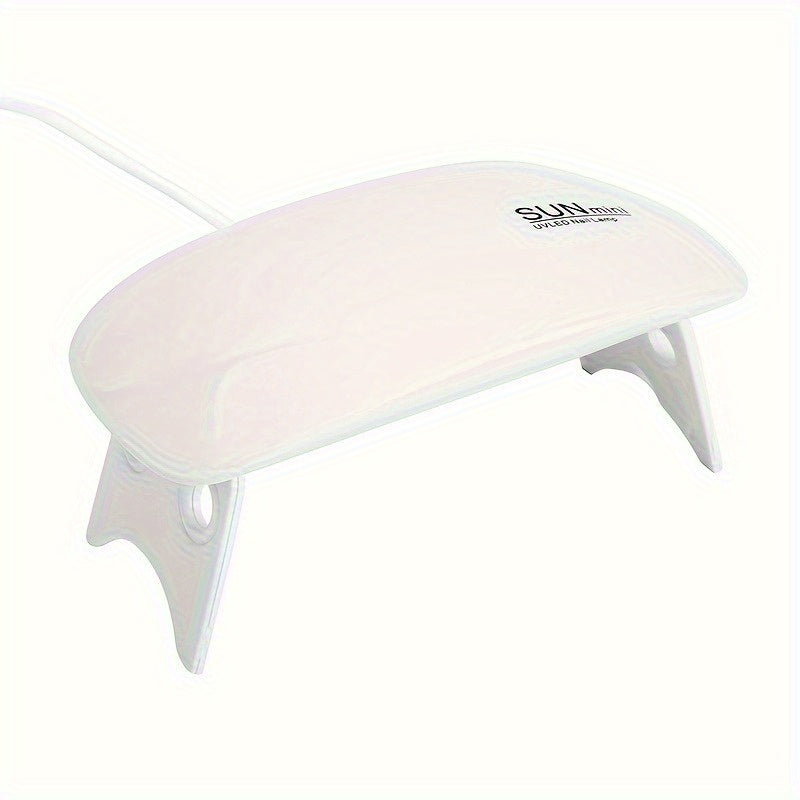Secador de Uñas Plegable - Secado Rápido con Alimentación USB, Sin Baterías Necesarias, Diseño Portátil y Compacto para Salón y Hogar - Secador de Uñas y Cutículas Rápido, Inodoro y Seguro, Construcción en Plástico Duradero, Equipo de Belleza Elegante, A