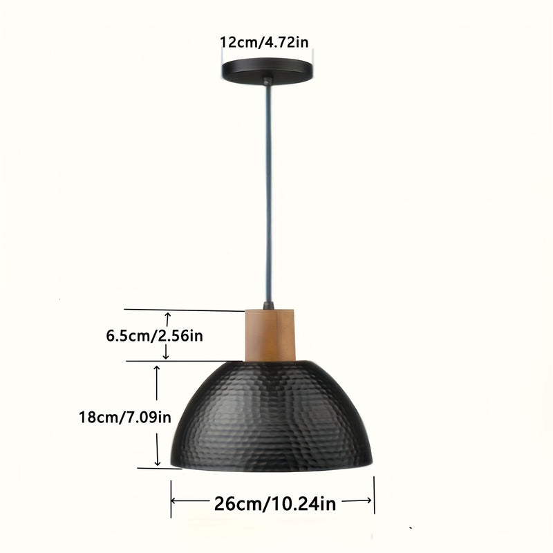 1 pieza, lámpara colgante ajustable de altura, moderna, de metal, con montaje semi-inclinado para isla de cocina, comedor, dormitorio, oficina, bar. Sin batería y fácil instalación. Ideal para salón, dormitorio, iluminación industrial, duradera.