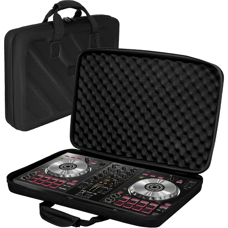 Estuche de transporte para equipo DJ negro para Pioneer DDJ400 SR2 SX 800 FLX46 1000 XDJRX3Z RR, hecho de acetato de etileno vinilo (EVA)