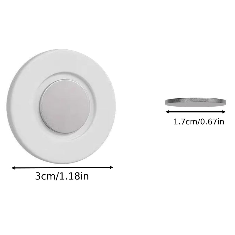 5/10/20 piezas de soporte de control remoto combinado, pared de succión invisible magnética para varios controles remotos de electrodomésticos, almacenamiento enchufado, marcos de fotos de especímenes, decoraciones colgantes sin clavos ni rastros, fácile