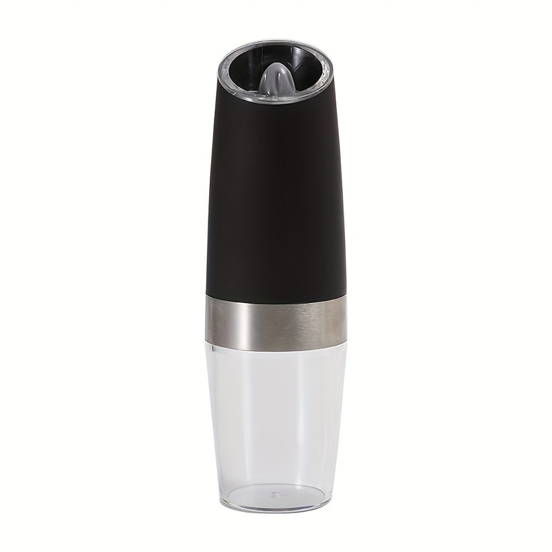 Molinillo de Pimienta Rosa Policía, Molinillo de Sal Marina para el Hogar, Molinillo de Especias Ajustable Eléctrico, Triturador de Pimienta Reutilizable, Utensilio de Cocina, Grano Ajustable, Luz LED Alimentada por Batería, Operación Automática con Una