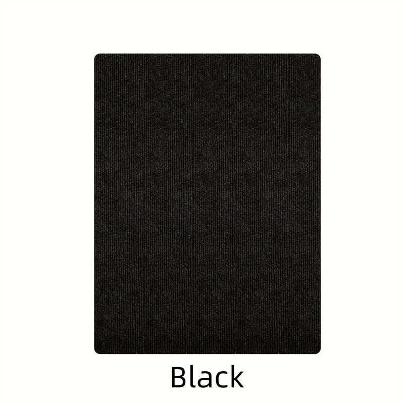 Alfombrilla Rascadora para Gatos Extra Larga 78.7"x15.8" - Duradera, Lavable y Antideslizante de Poliéster para Árboles y Postes de Gatos, Protector Ideal para Sofá - A rayas/Sólido Gris, Fácil de Recortar y Aplicar Autoadhesiva, Protector de Sofá para G