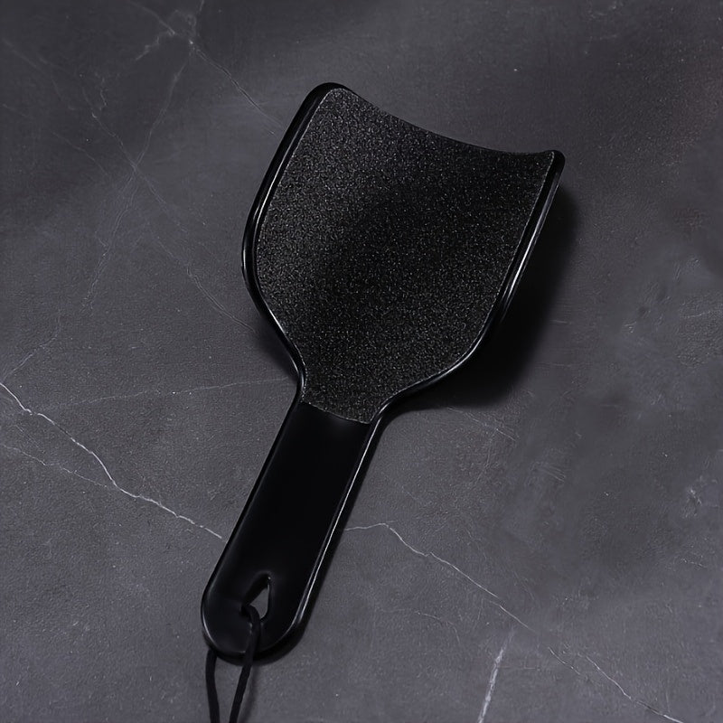 1pc Lima Profesional para Pies - Raspador de Doble Cara Resistente con Cordón Colgante, Agarre Antideslizante - Para Hogar, Salón o Spa, Herramienta Duradera de PP, Diseño Ergonómico y Construcción de Calidad