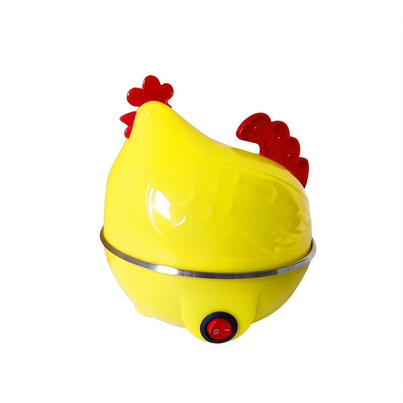 Olla multifuncional para huevos con cocción automática, apagado automático, capacidad de 7 huevos, apta para cocinar panecillos al vapor, huevo duro, batatas moradas y otros alimentos