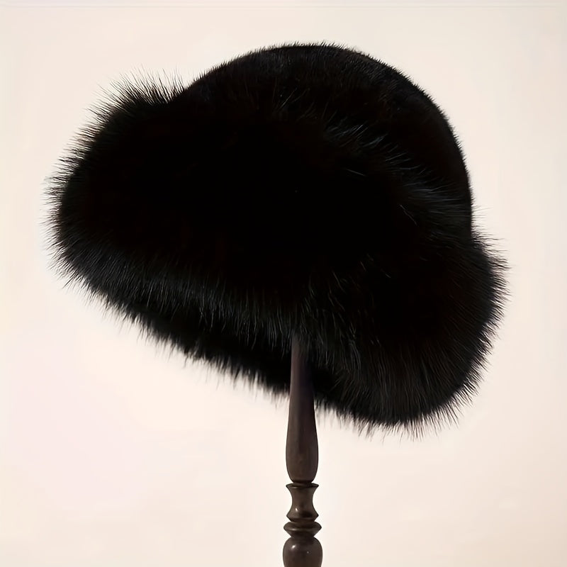 Gorro de Invierno Grueso y Cálido para Damas con Forro de Peluche - Estilo Gorra de Pescador Protección para las Orejas | Regalo Ideal de Navidad