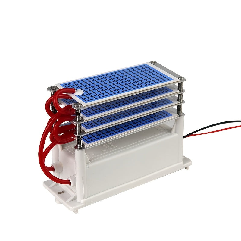 1pc Generador de Ozono de 220V 6000MG/H, con Construcción de Cerámica y Metal, Fuente de Alimentación de Alto Voltaje Compatible, sin Requerimiento de Electricidad para Pieza de Repuesto de Purificador de Aire
