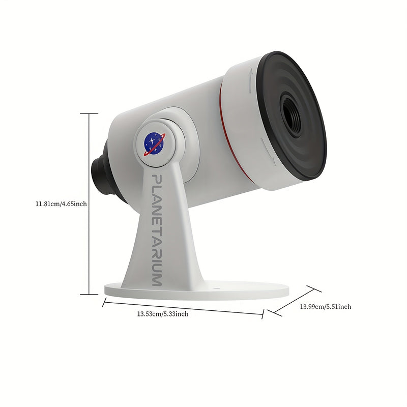 1pc Proyector de Cielo Estrellado 4K, Luz Aurora Galaxia con Ruido Blanco y 10 en 1, Interfaz USB, Ideal para Hogar, Teatro, Dormitorio, Fiestas de Cumpleaños o Bodas, Regalo Perfecto