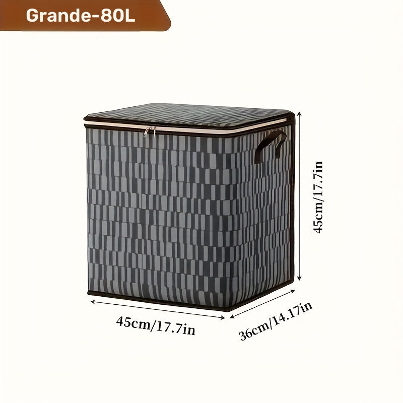 1pc Plegable para fácil almacenamiento y transporte, gran capacidad y espacioso, portátil y ligero, muy adecuado para empacar y mover edredones, diseño de bolsa de equipaje duradero